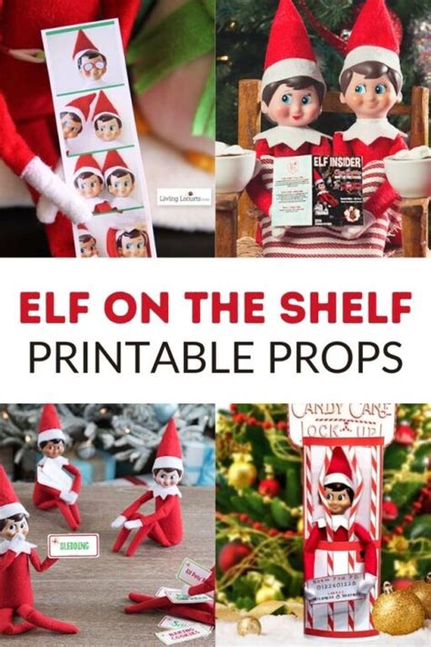 Elf On The Shelf Free Printable Props